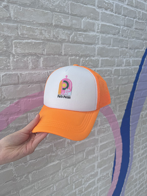 Casquette Orange Paris-Pornic