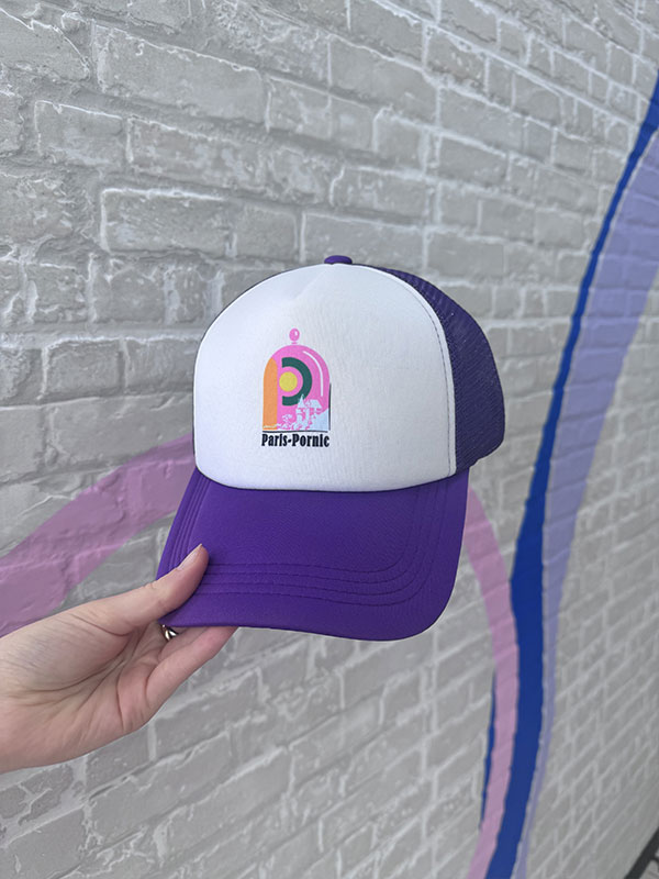 Casquette Violette Paris-Pornic