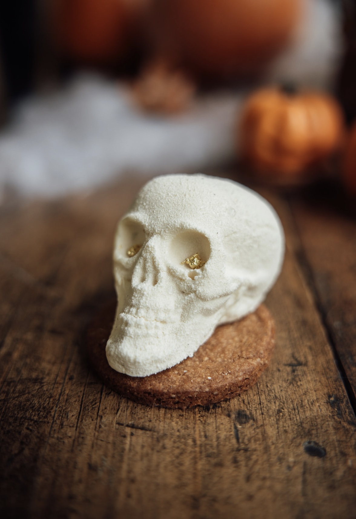 Pâtisserie halloween tête de mort Paris Pornic