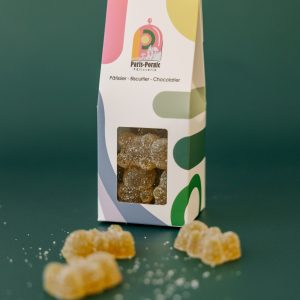 Oursons pâte de fruits poire yusu